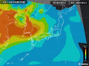 오늘 미세먼지 농도 한국·일본 예보 비교… 중국 영향 '최고 수준'