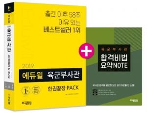 ‘에듀윌 육군부사관 한권끝장 PACK’ 교재, 온라인서점 베스트셀러 1위 달성