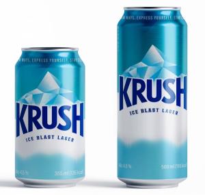롯데칠성음료, ‘크러시(KRUSH)’ 캔 제품 출시